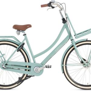 Popal | Dames Transportfiets Daily Dutch Prestige 28 Inch 59 cm 3V Terugtraprem Mintgroen