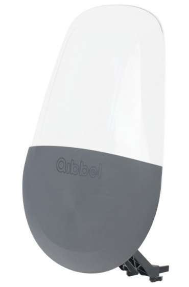 Qibbel | Windscherm Air voorzitje junior transparant/grijs