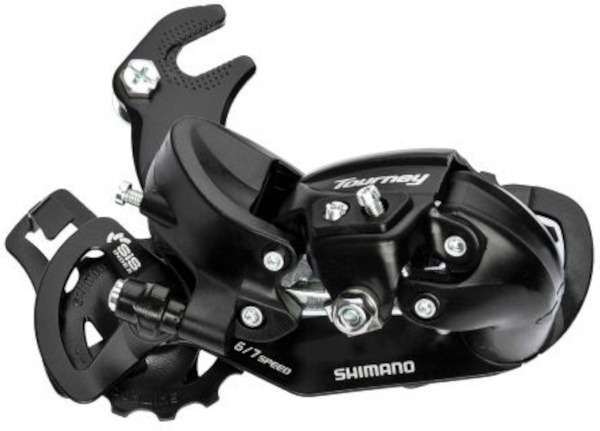 Shimano | Tourney TX35 achterderailleur, 6/7-speed met haak (B-Type)