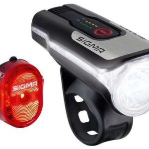 Sigma | Aura 80 USB Koplamp + Nugget II Achterlicht Verlichtingsset