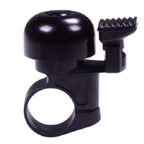 Simson | Fietsbel mini 32 mm zwart aluminium