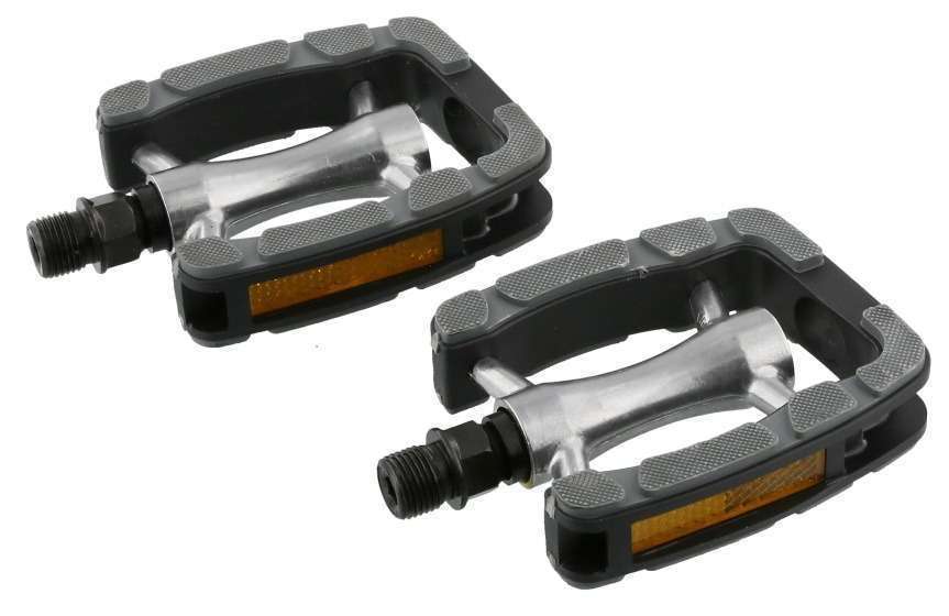 Simson | Pedalen set Elegant Comfort 9/16 inch grijs/zwart