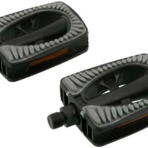 Simson | Pedalen set metropool comfort 9/16 inch grijs/zwart