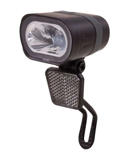 Spanninga | Axendo XDO 40 koplamp LED dynamo zwart