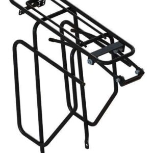 Steco | Tubic Slim Design Achterdrager Tasafhouders 28 inch Zwart