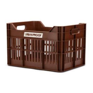 Urban Proof | Click Fietskrat 30 liter Gerecycled Kunststof Deep Brown