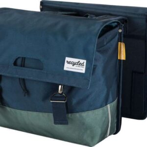 Urban Proof | Dubbele Fietstas Gerecycled Pet 40 liter Vibrant Blue