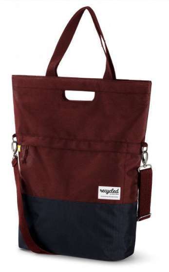 Urban Proof | Fietsshopper Gerecycled Pet 20 liter Bordeaux