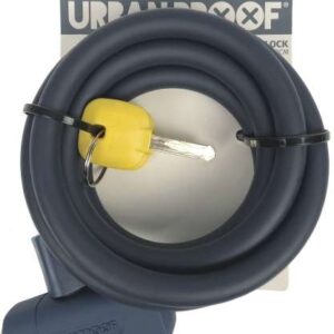 Urban Proof | Kabelslot Ø12mm x 150 cm Staal/PVC Matblauw