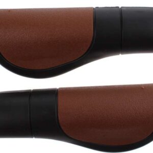 VWP-Louis Verwimp | Handvatten Comfort 115 mm zwart/bruin per set